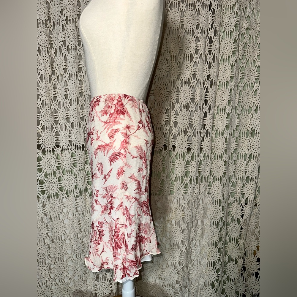 Express Y2K Flutter Midi Skirt XS - Picture 4 of 4